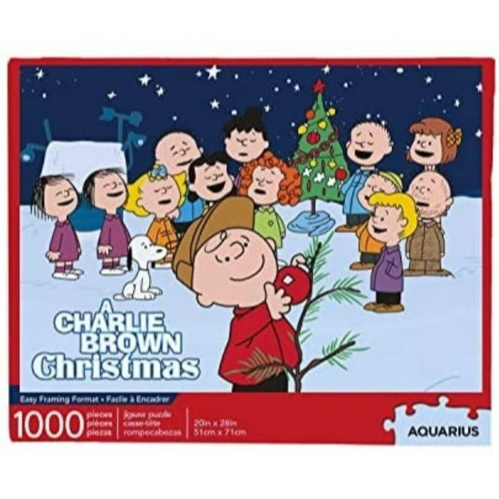 Aquarius A Charlie Brown Christmas 1000 Piece Jigsaw‎ Puzzle